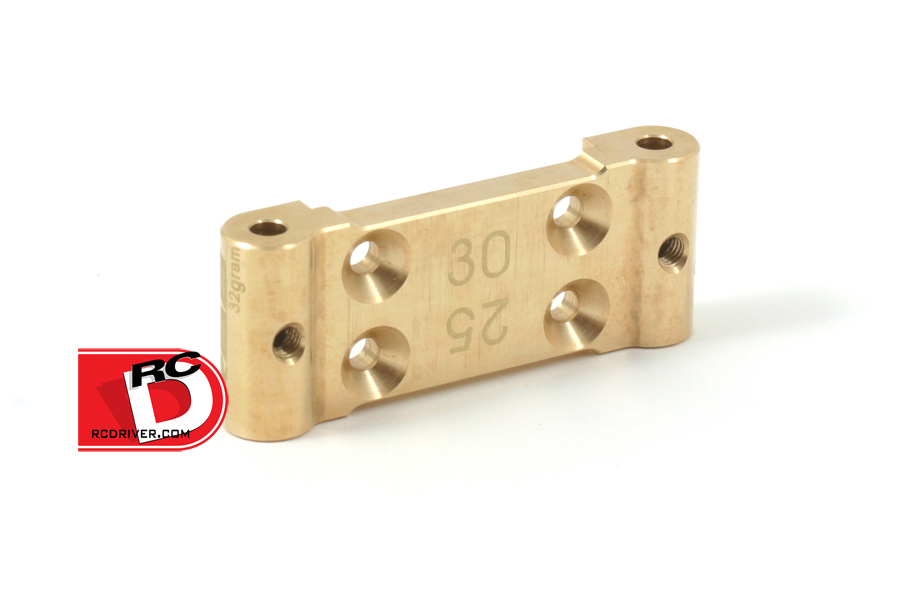 Revolution Design Racing Products - RB6 32G Brass Front Suspension Block _2 copy