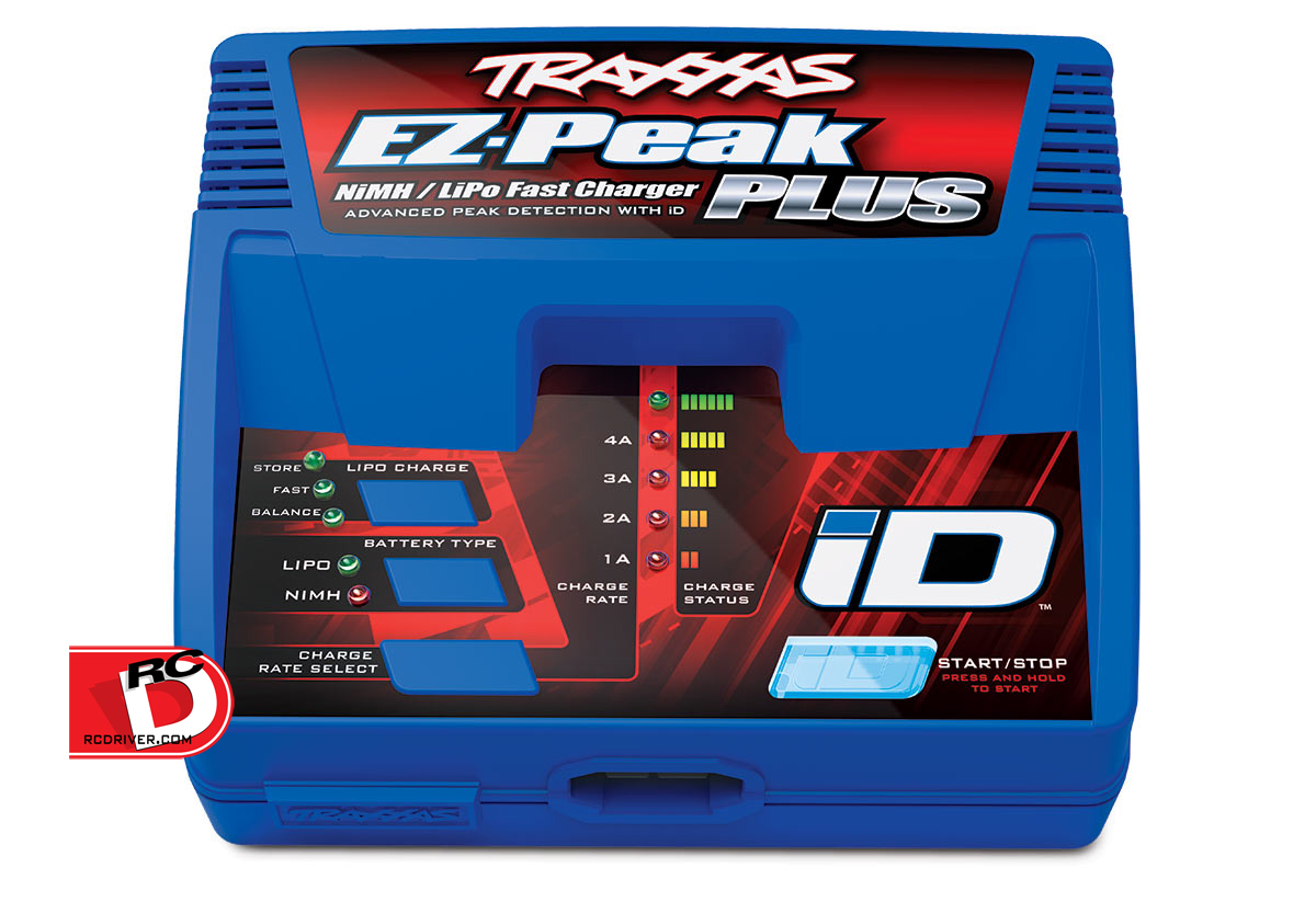 Traxxas - EZ-Peak Plus 4-amp NiMH-LiPo charger with iD Auto Battery Identification copy