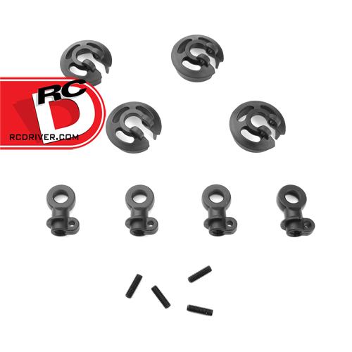TeknoRC - Locking Shock Rod Ends and Spring Perch Set copy