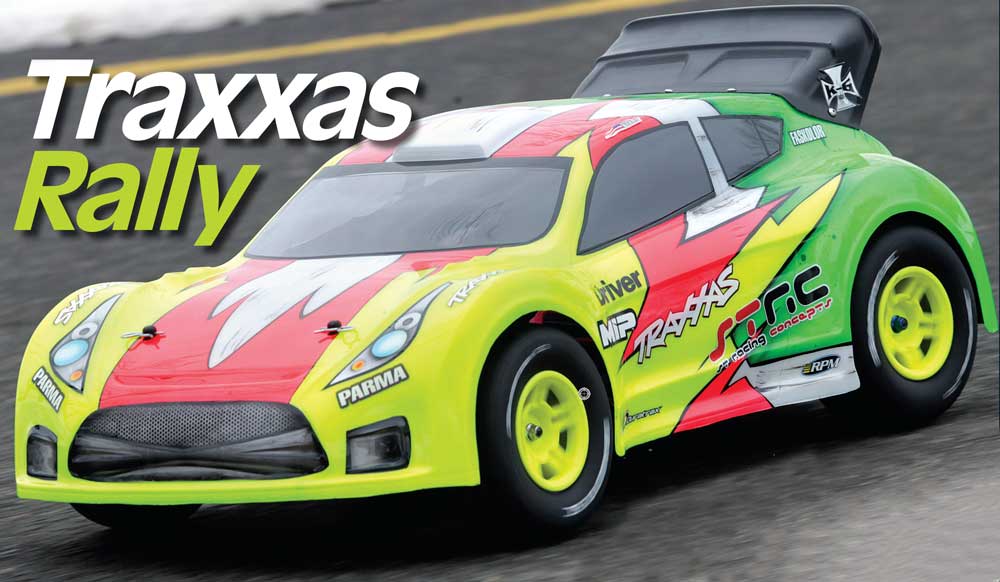 Traxxas rally on sale car body