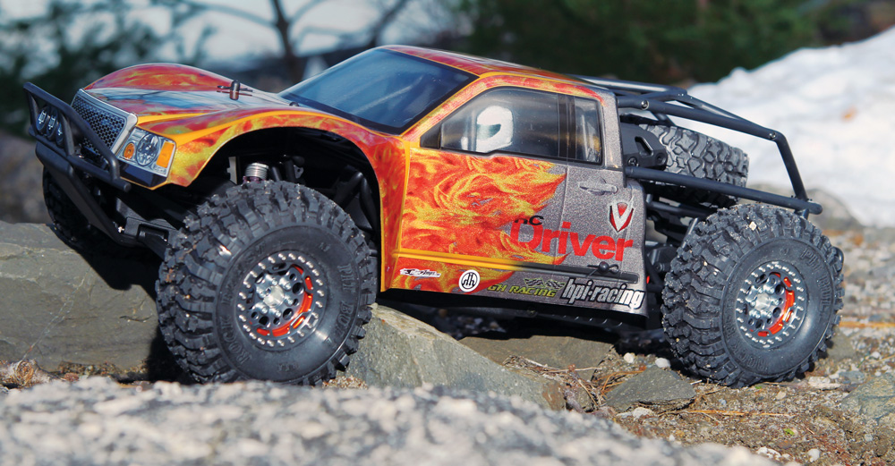 hpi mini trophy truck upgrades