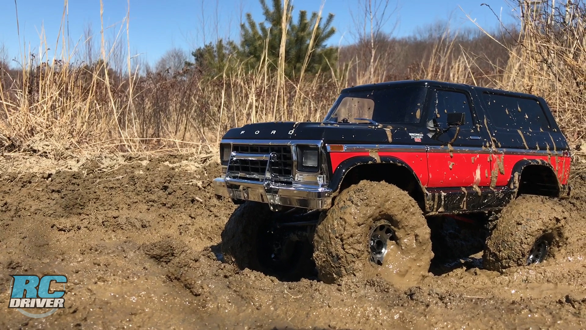 rc trucks in mud