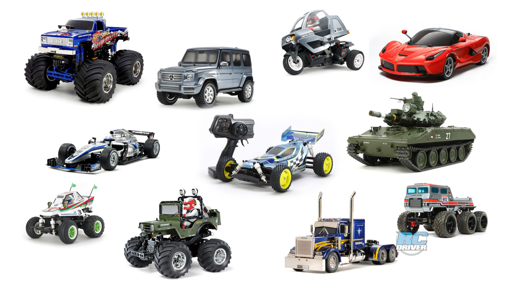 Mini Buyers Guide to select first Tamiya vehicle - RC