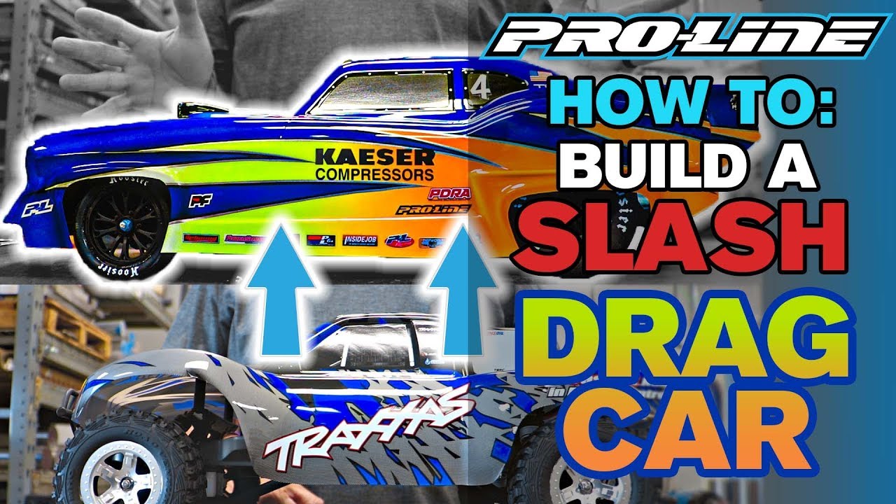 already build rc drag cars