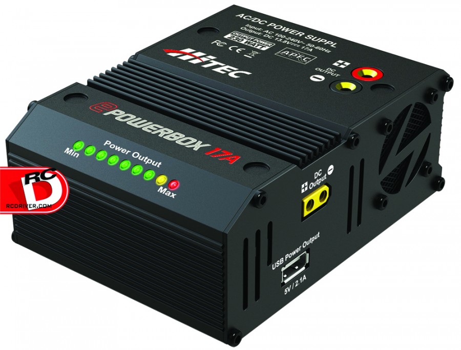 X1 Pro Multicharger and ePowerBox 17A Power Supply from Hitec