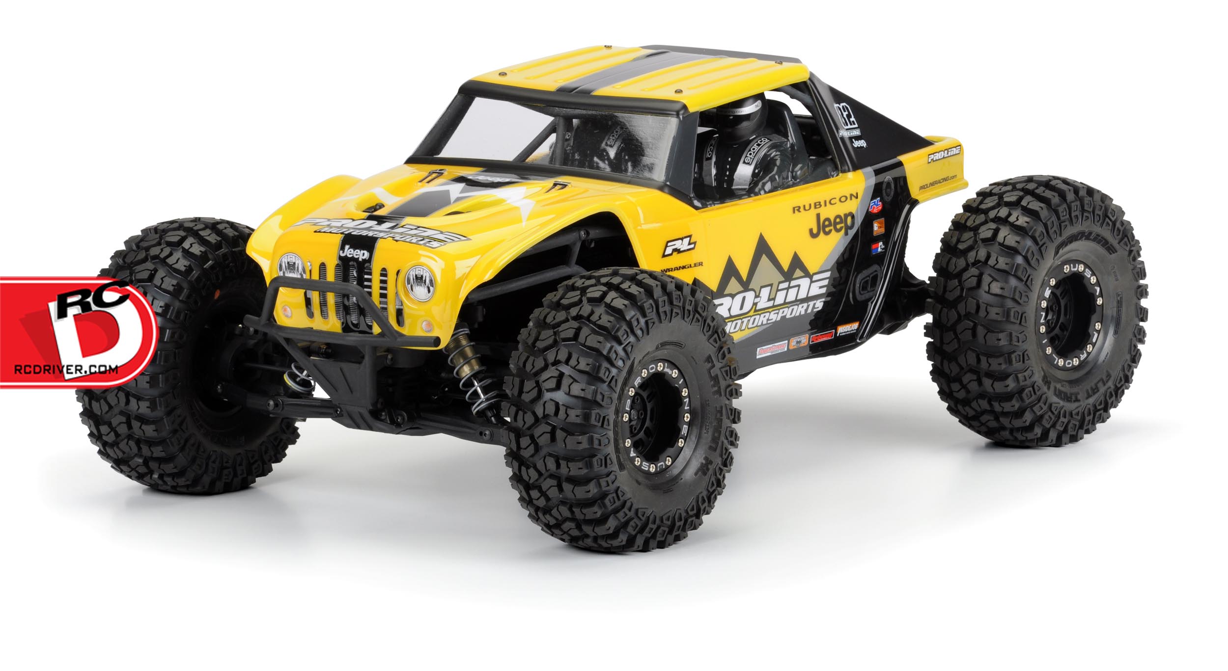 Pro-Line Jeep Wrangler Rubicon Clear Body For The Yeti