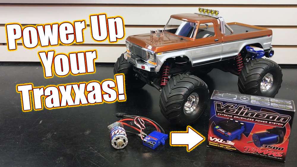 traxxas slash power up