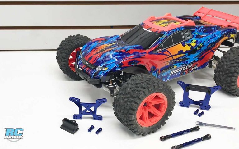 traxxas rustler jumping