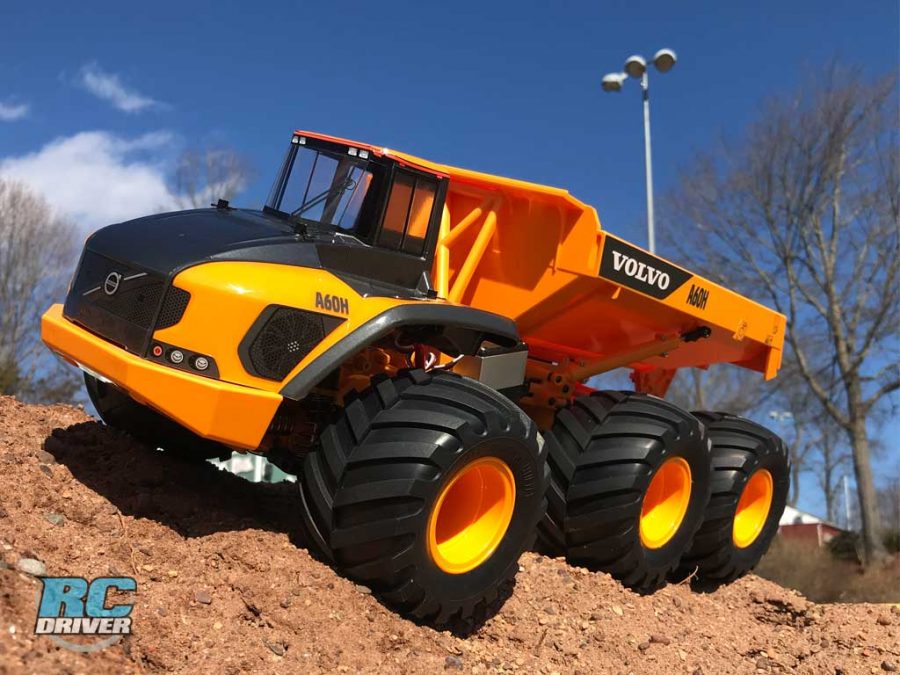 Сочлененный самосвал volvo a60h