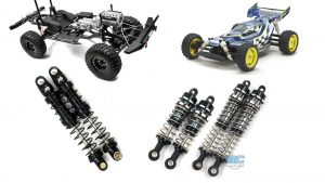 Xtra Speed Aluminum Shocks for crawler and buggies