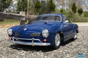 Tamiya Volkswagen Karmann Ghia M-06L RR RC Car Kit Overview