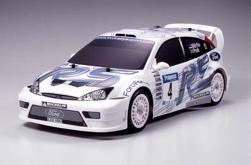 tamiya ford focus body shell