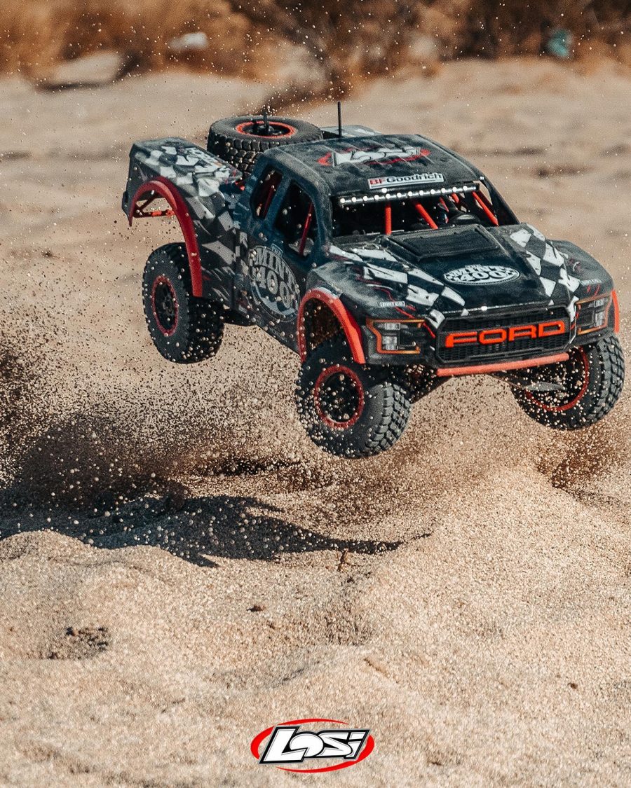 1/10Losi Baja Rey Ford Raptor未走行ラジコンカー+zimexdubai.com