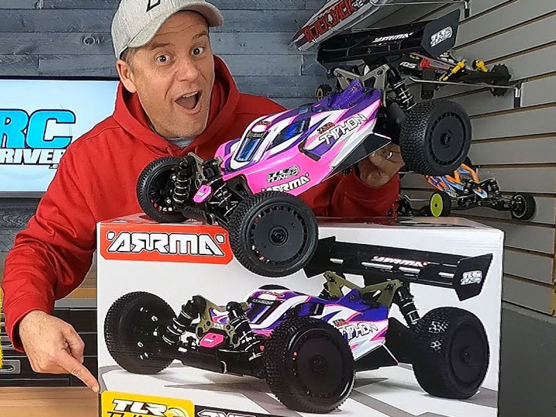 Arrma TLR Tuned Typhon 1/8-Scale Race Roller Buggy Review - RC Driver