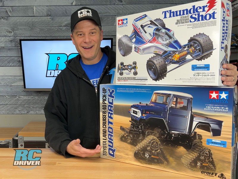 Tamiya Thunder Shot 2022 - Toyota Land Cruiser 40 QuadTrack Unboxing