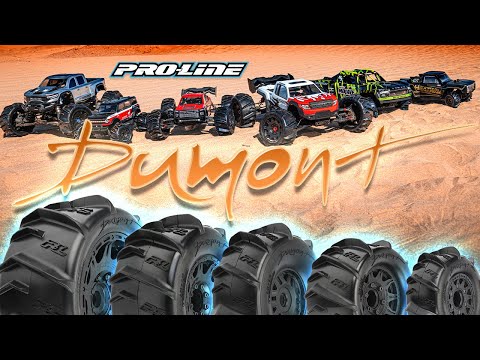 Pro Line Dumont Paddle Tires for Sand or Snow RC Driver