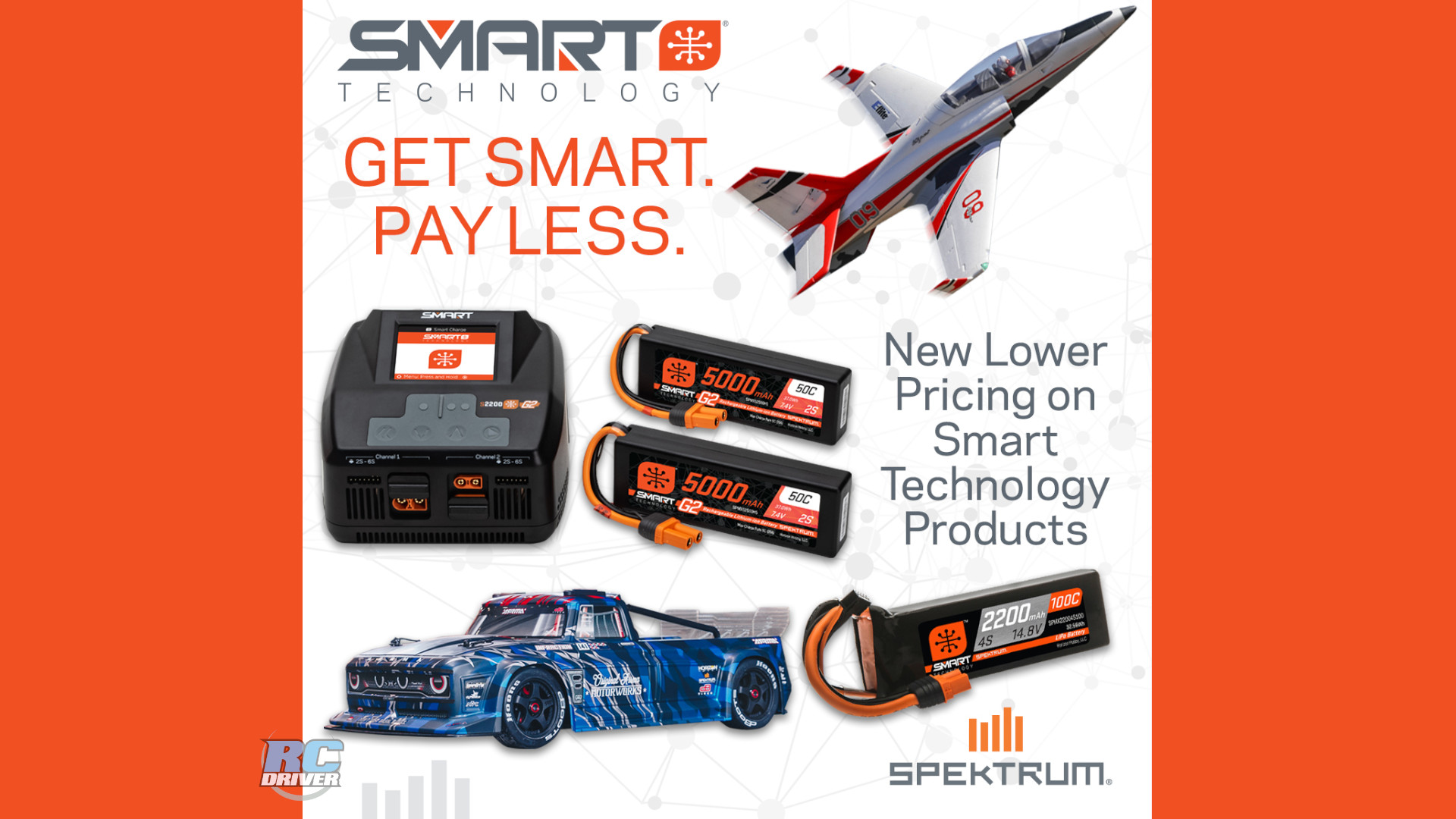 Lower Prices On Spektrum Smart Technology Products