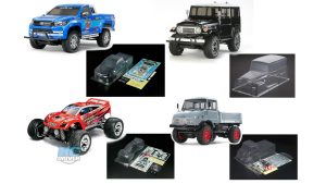 Tamiya Optional Body Sets For Off-Road Trucks