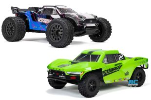 Arrma Vorteks And Fury Mega 550 RTRs