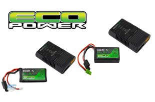 EcoPower Charger/Battery Bundles For Mini Vehicles