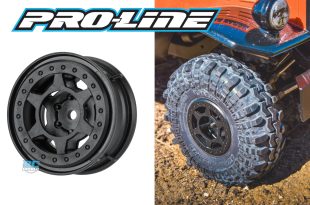 Pro-Line Holcomb 1.55 Black Bead-Loc Wheels