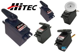 Hitec 25T Analog Servo Collection Expands